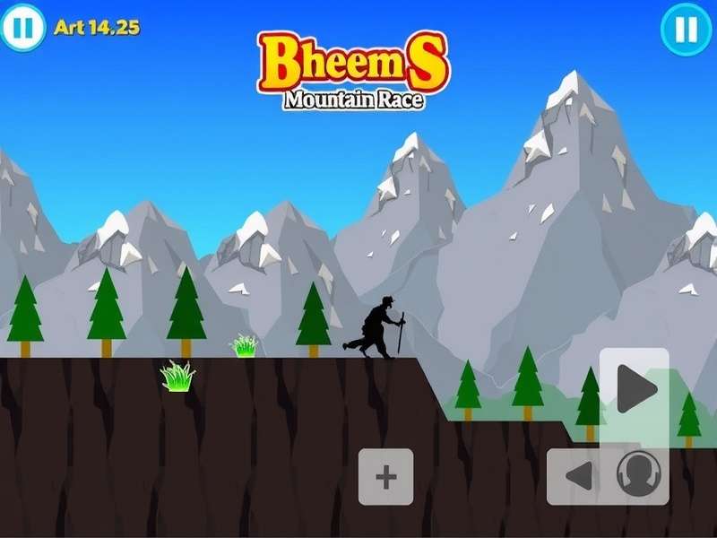Bheem S Mountain Race gameplay screenshot